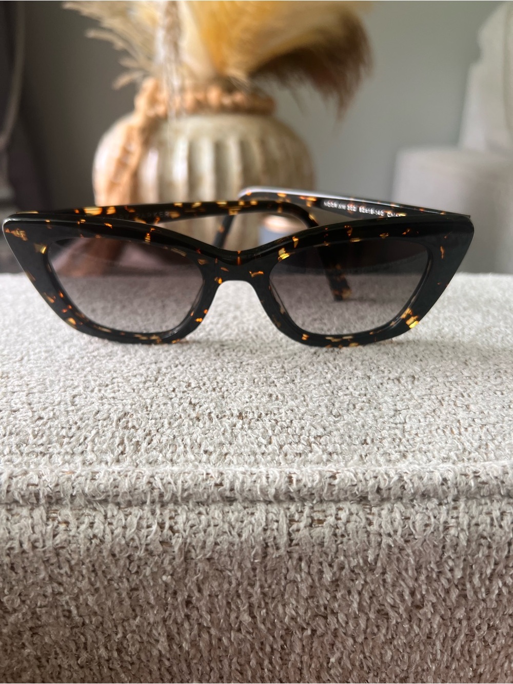 Warby Parker Tortoiseshell Cat-Eye Sunglasses - Brown/Black